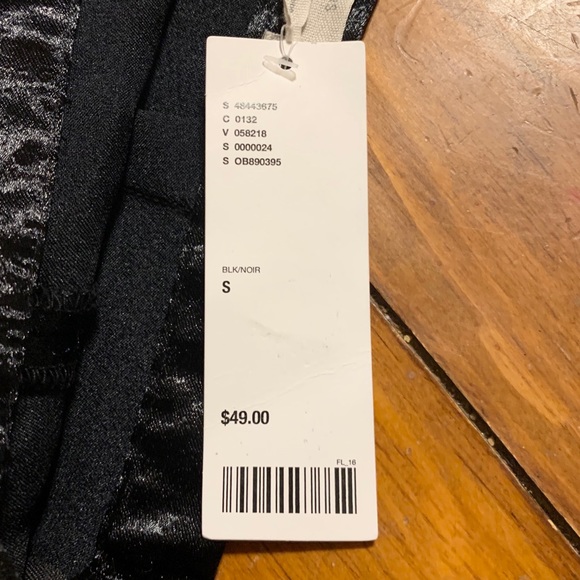 Urban Outfitters Black High Waisted Slit Skirt - Picture 4 of 4